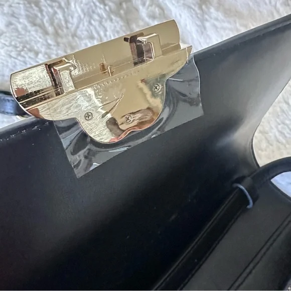 MAJE  - New Leather crossbody bag in Brown - Picture 4 of 10